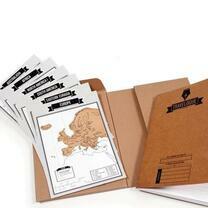 Без бренда «Скретч-карта мира стирающаяся. Карта путешествий» в Омске 