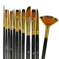 Без бренда «Кисти для рисования набор (12 шт)» в Омске 