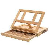 Без бренда «Коробка 10 шт.: Мольберт Две картинки этюдный ящик, настольный, хлопушка 30 см» в Омске 