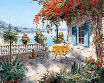 Без бренда «Летняя терраса у залива (20шт)» в Омске 