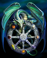 Без бренда «Коробка 20 шт: Дракон на магическом круге» в Омске 