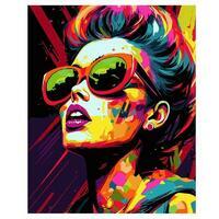 Без бренда «Яркая девушка в солнечных очках» в Омске  в интернет-магазине  Без бренда «Яркая девушка в солнечных очках» в Омске