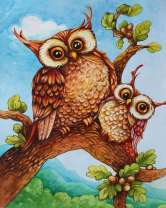 Без бренда «Совёнок с совой на ветке» в Омске 