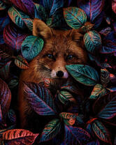 Без бренда «Лисица в яркой листве» в Омске  в интернет-магазине  Без бренда «Лисица в яркой листве» в Омске