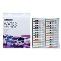 Без бренда «Коробка 24 шт.: Краски акварель «Две картинки» в тюбиках 24 шт. по 12 мл» в Омске 