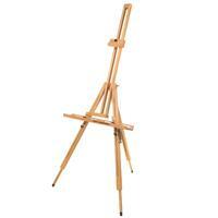 Без бренда «Коробка 4 шт.: Мольберт Две картинки тренога, деревянный, подставка» в Омске 