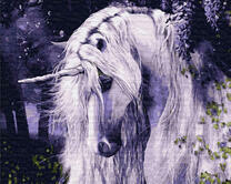 Единорог с шикарной гривой