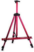 Без бренда «Коробка 25 шт.: Металлический мольберт тренога в чехле, телескопический, красный» в Омске 