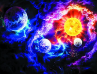 Без бренда «Солнце и планеты среди туч» в Омске 